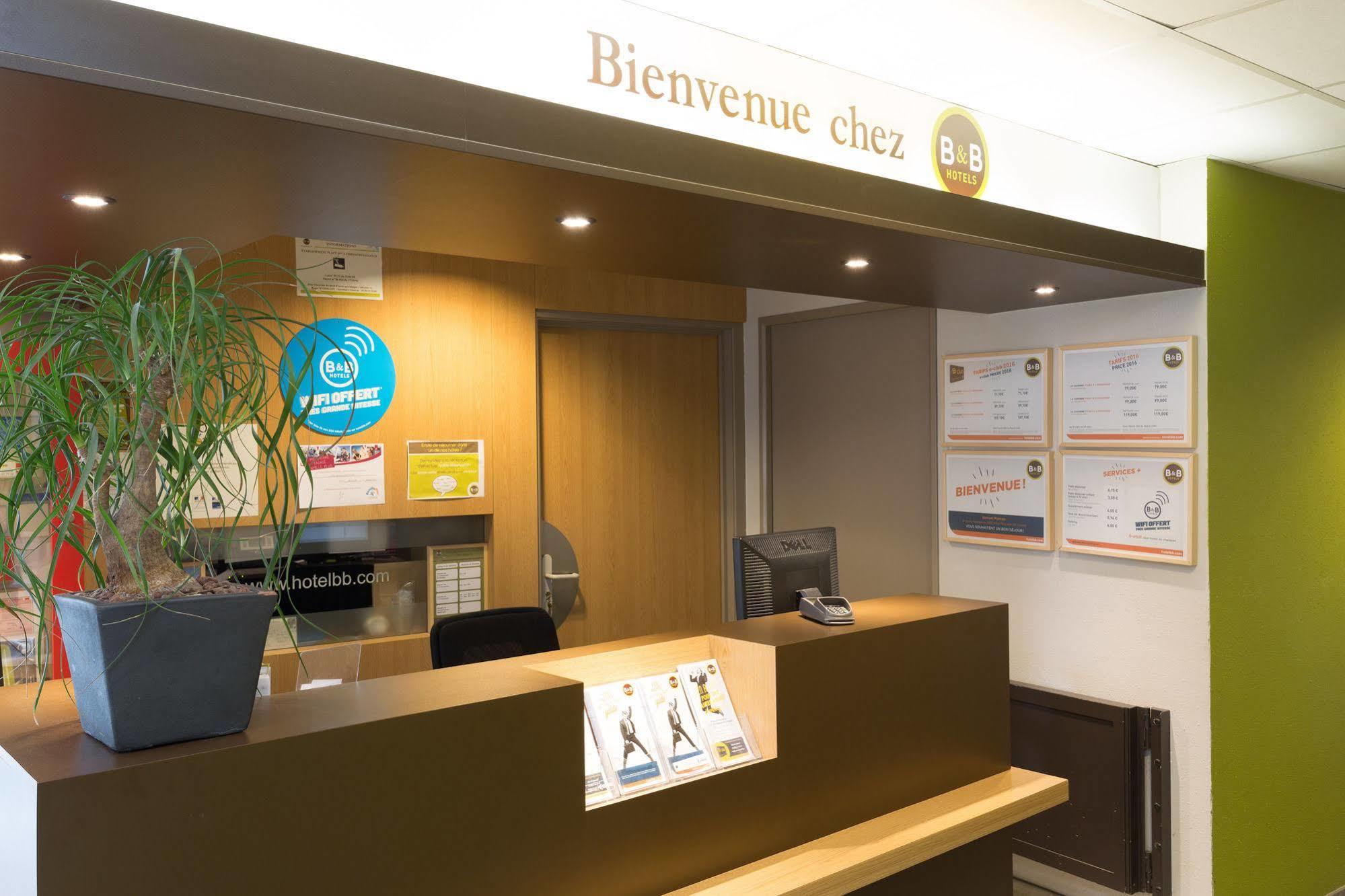 B&B Hotel Mulhouse Centre Exteriör bild